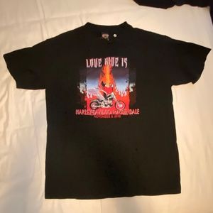 Vintage Love Ride Harley t-shirt 1998 XL